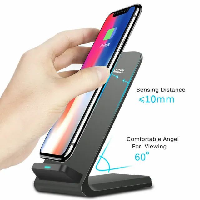 30W Wireless Charger Fast Charging Stand Dock For iPhone 11 12 13 14 15 Pro Max 2