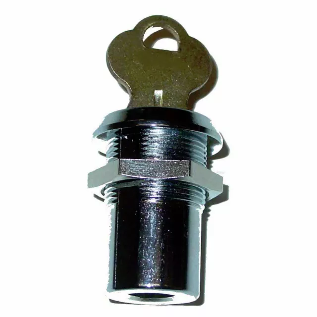 Northwestern Gumball Machine Barrel Sleeve Lock And Key | Chicago Lock Style