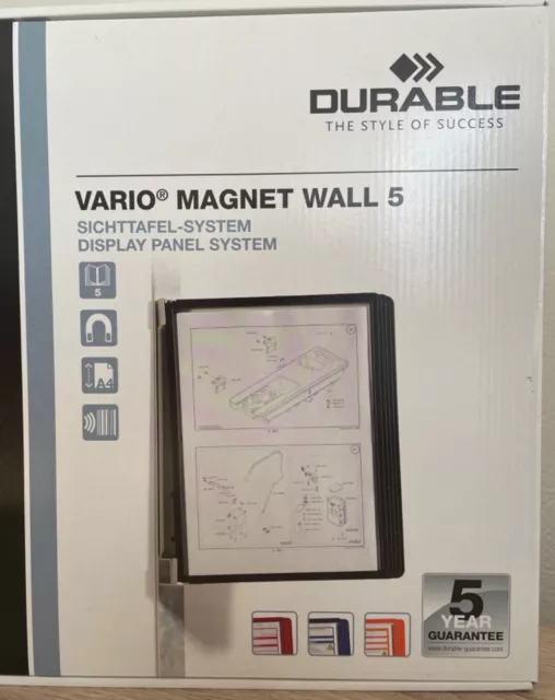 Durable Sichttafelsystem  - Vario Magnetwall 5 -