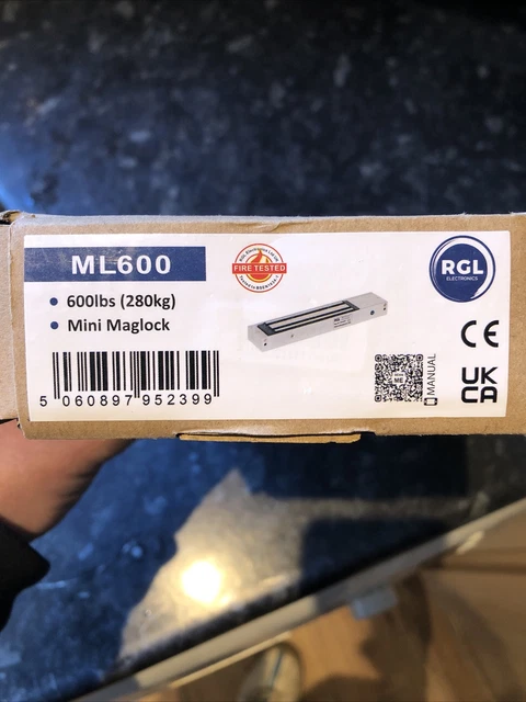 RGL ML600 mini maglock 600 libbre (280 kg)