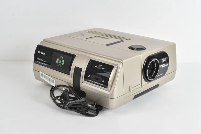 BRAUN PAXIMAT MULTIMAG SC 643 Diaprojektor mit 2,8 85mm Super Paxon AF ...