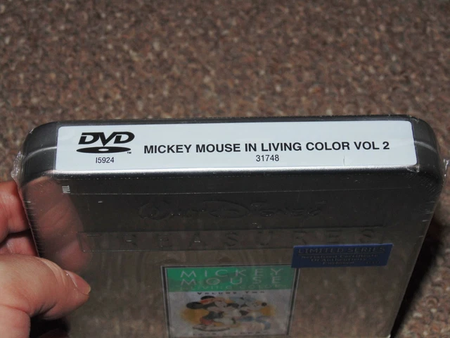 WALT DISNEY TREASURES: Mickey Mouse in Living Color: Volume Two DVD ...