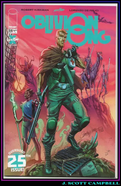 Oblivion Song #25 (2020) J Scott Campbell Variant Kirkman Movie Soon Image Vf/Nm