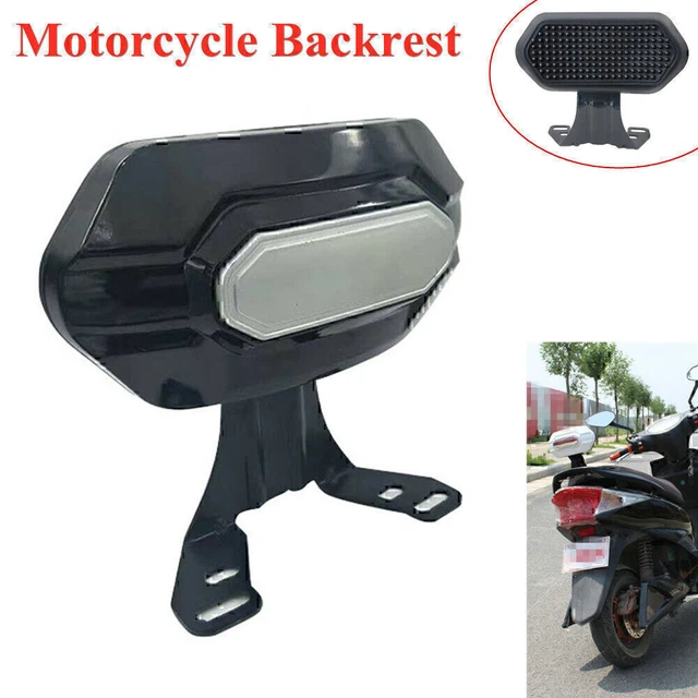 Universal Motorcycle Sissy Bar Refit Backrest Pad Rear Passenger Seat Cushion