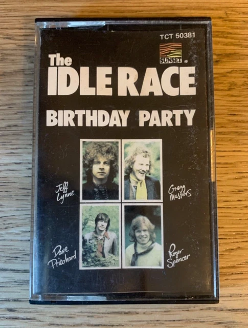 The Idle Race: Birthday Party Cassette Album 1968 Sunset VGC