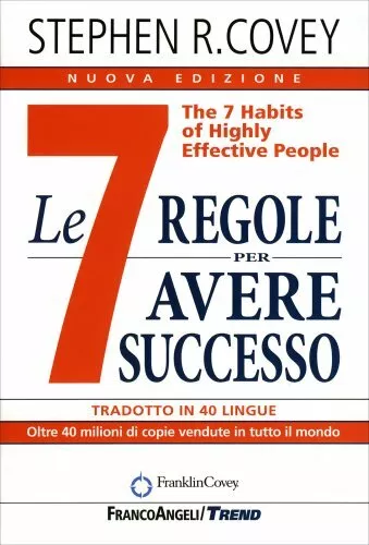 Libro Le 7 Regole Per Avere Successo - Stephen R. Covey