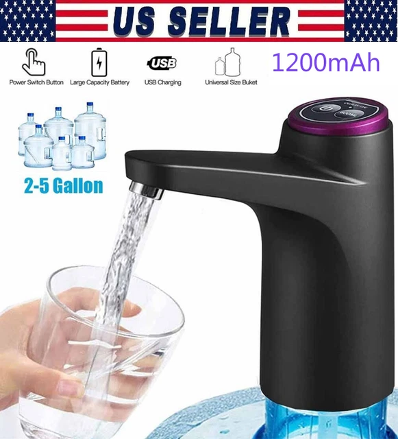 Water Bottle Switch Pump Electric Automatic Universal Jug Dispenser 5 Gallon USB Water Bottle Switch Pump Electric Automatic Universal Jug Dispenser 5 Gallon USB
