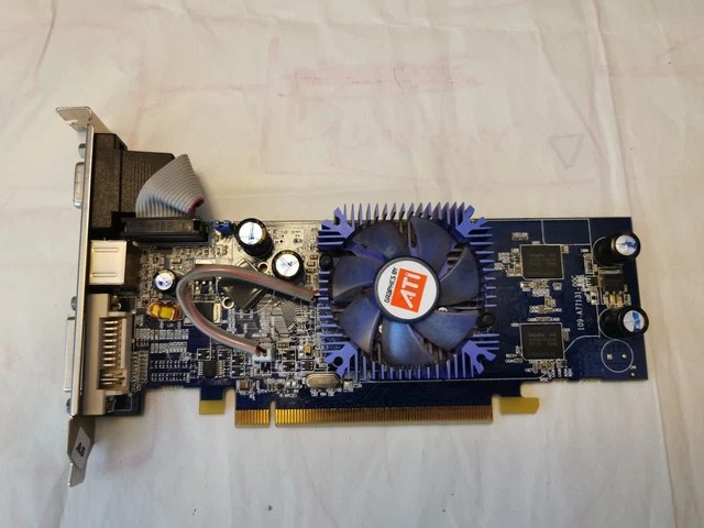 CARTE GRAPHIQUE RADEON X1650SE PCIe 256 VRAM 512 MB HM V/D/VO EUR 12,00 - FR