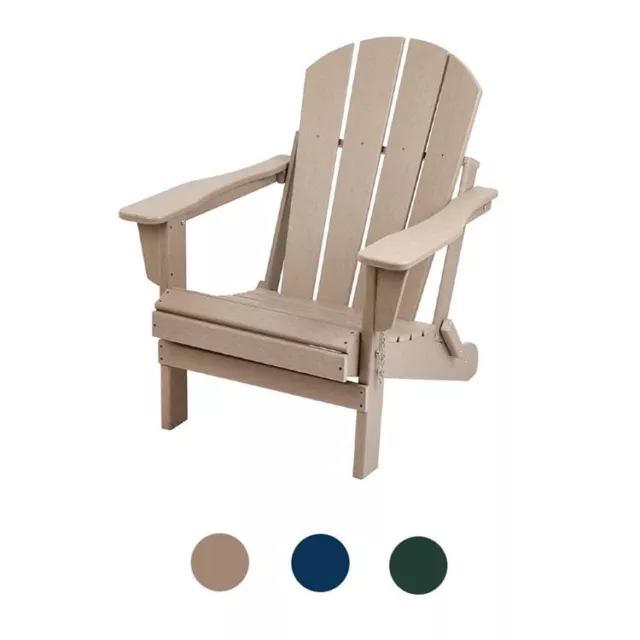 Garden Chair Adirondack Outdoor Armchair Lounger