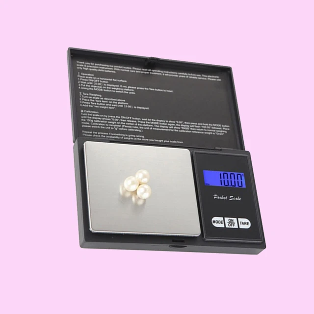 Miniature Electronic Jewelry Scale 500G/0.01G High Precision Jewelry Scale