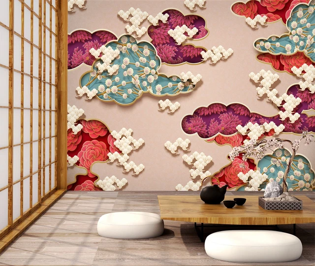 3D PETALS A4950 Ceiling WallPaper Murals Wall Print Decal Deco AJ WALL