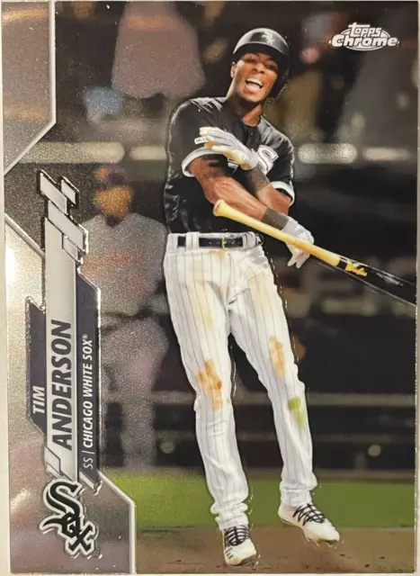 2020 Topps Chrome #90 Tim Anderson *Mlb Allstar* Chicago White Sox