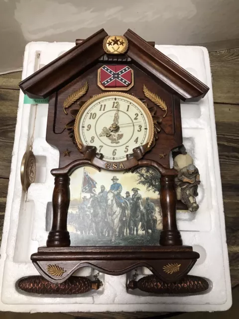 Bradford Exchange Hour Of Glory Cuckoo Clock