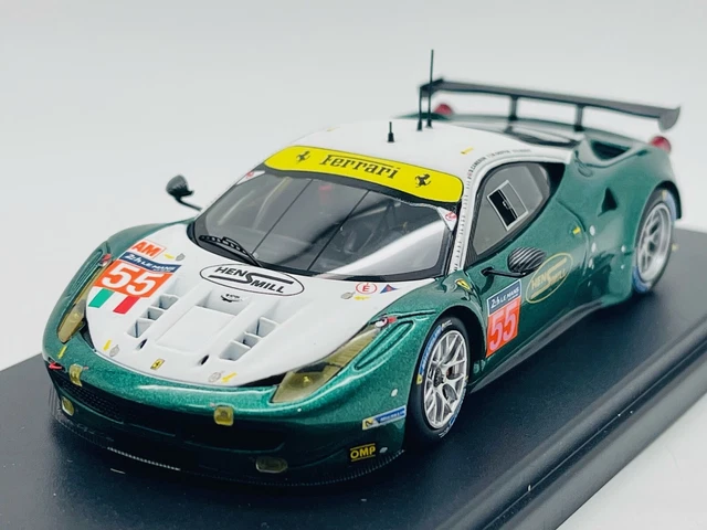 Miniature Looksmart 1:43 – Ferrari 458 AF Corse N°81 – Le Mans 2014
