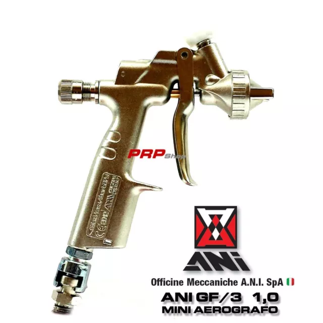 Ani GF3 11A 1.0 Mini Aerografo Pistola A Spruzzo Per Verniciatura
