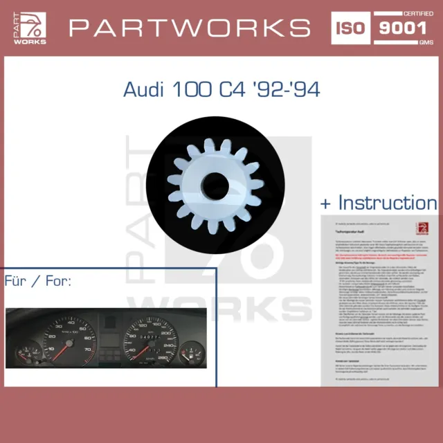 E15 Zahnrad Für Audi 200 V8 Typ 43 44 C4 Tacho Kombiinstrument Reparatur