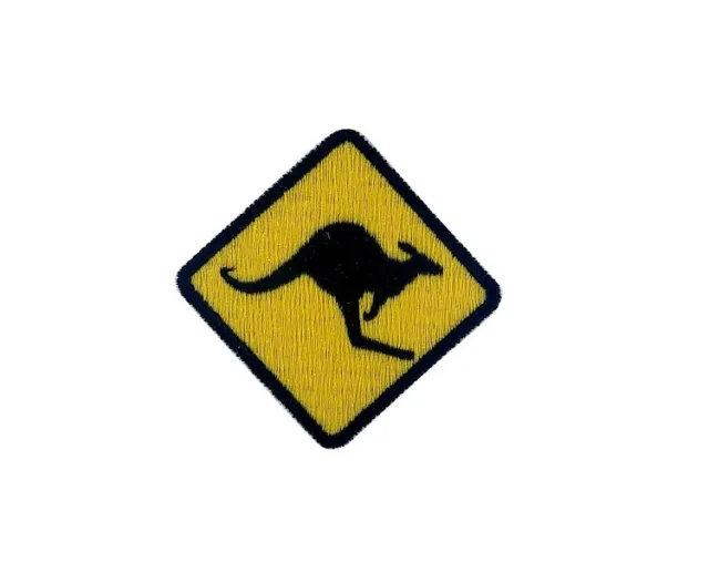 Patch aufnaher aufbugler applikation bügelbild Känguru