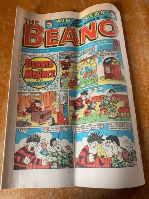 DC Thompson THE BEANO Comic. Issue 2292  June 21st Free UK Postage**