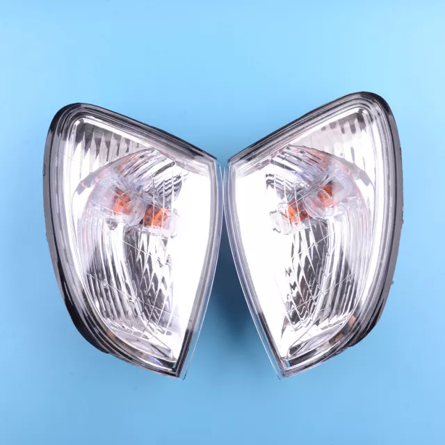 Corner Lights Turn Signal Lamps Pair Fit For Toyota Land Cruiser FJ100 1998-2006