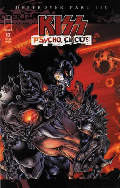 KISS IMAGE COMIC - PSYCHO CIRCUS N.12 - 36 pages 17x26cm - USA 1998 - M193509