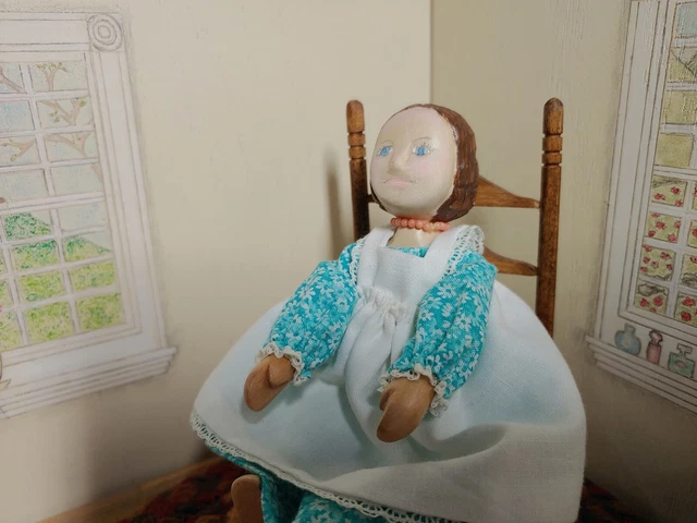 Hitty Doll - hand carved, numbered and signed by the artist (#39)