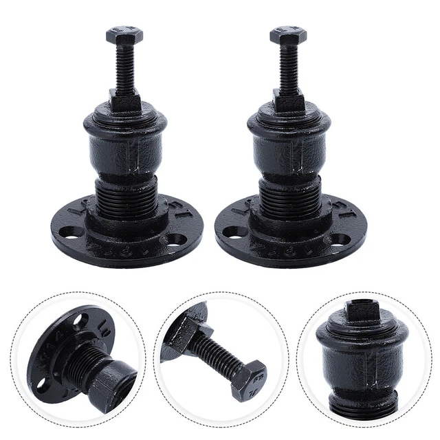 2 piezas soporte de escalera soporte de carril estilo industrial