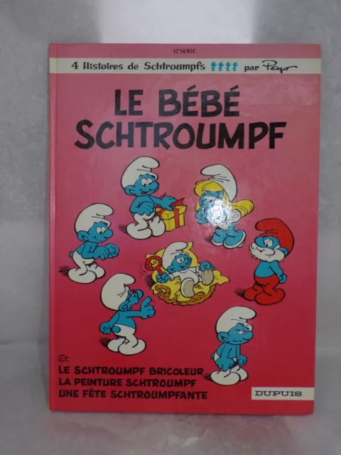 2 x bd Schtroumpfs - Les Schtroumpfs olympiques + le bébé schtroumpf