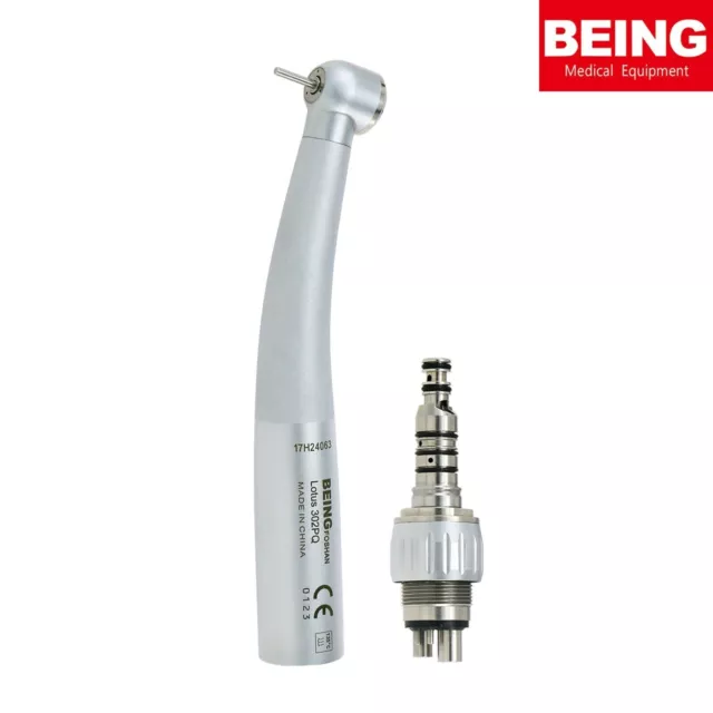 BEING Dental High Speed Handpiece Fiber Optic Quick  4/6 Hole Coupler fit KaVo 3