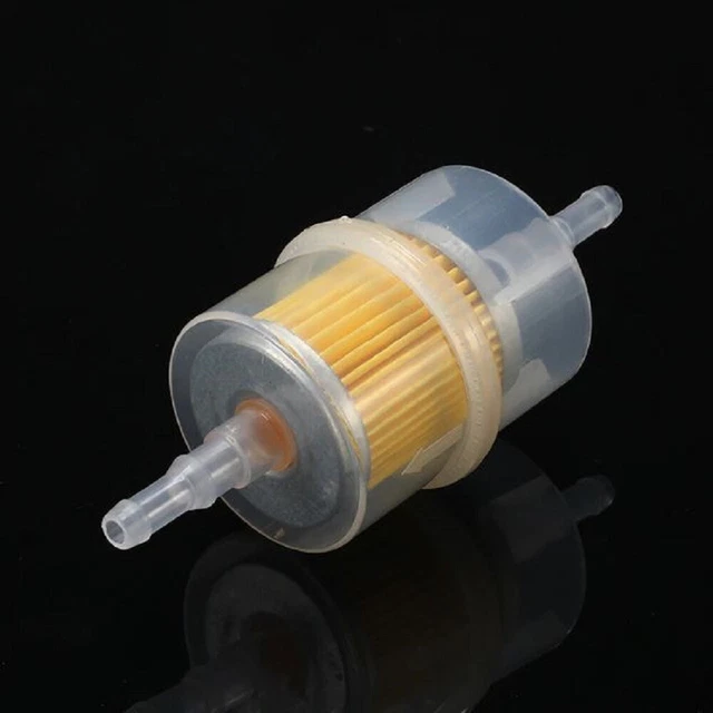 Filtro Benzina Universale 6/8mm – Microfiltro Carburante Per Auto, Moto, Scooter E Tagliaerba
