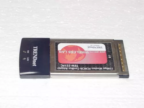 Trendnet Wireless Pcmcia Pc Card 802.11B