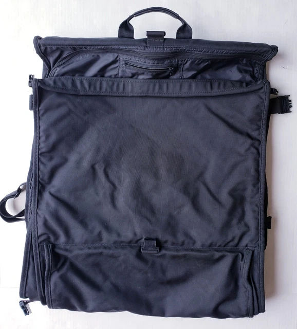 TUMI Black Nylon Bi-Fold Garment Bag Suit Case MADE IN USA 2