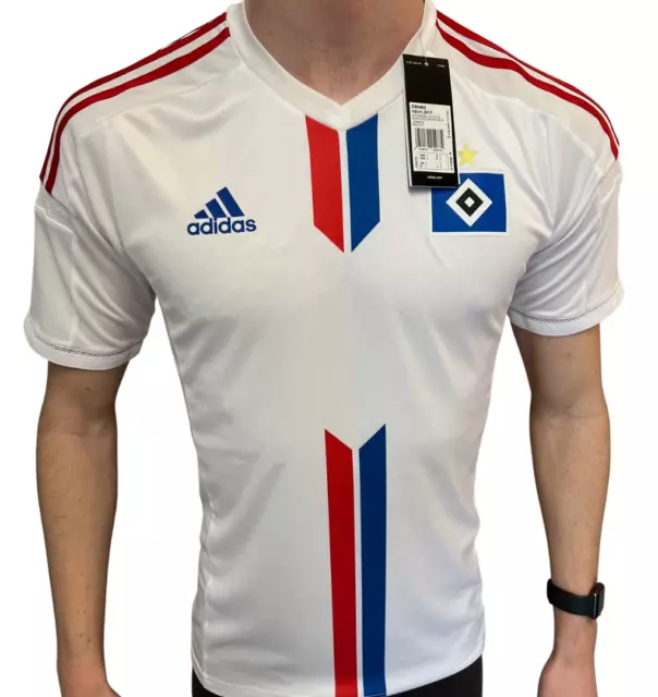 adidas Hamburger SV Football Shirt 2014 D88462 Deadstock Size 5 (DE) Only (MED)