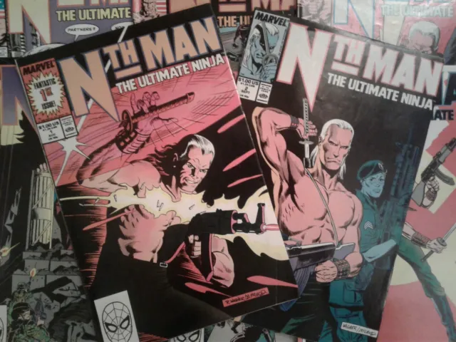 Marvel Comics | Nth Man: The Ultimate Ninja | 1989 | Various Issues