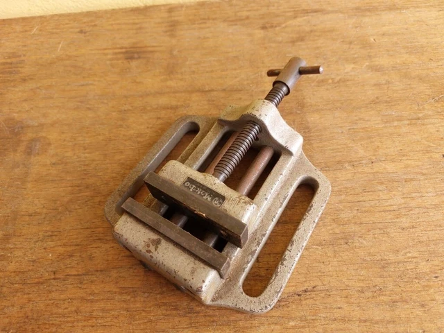 Morsa Metabo In Metallo Banco Trapano Fresa