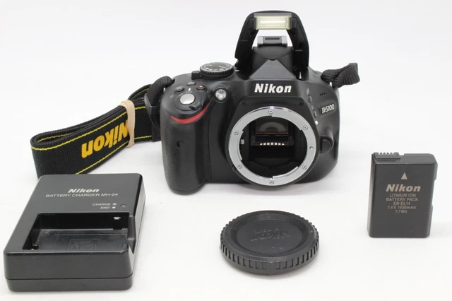 【 MINT COUNT 2270 】 NIKON D5100 16.2 MP Digital SLR Camera Body   From JAPAN