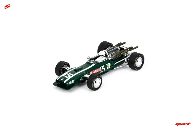 Spark S6983 - Cooper T86B N°6 - Monaco 1968 - Lodovico Scarfiotti - 1/43 Résine