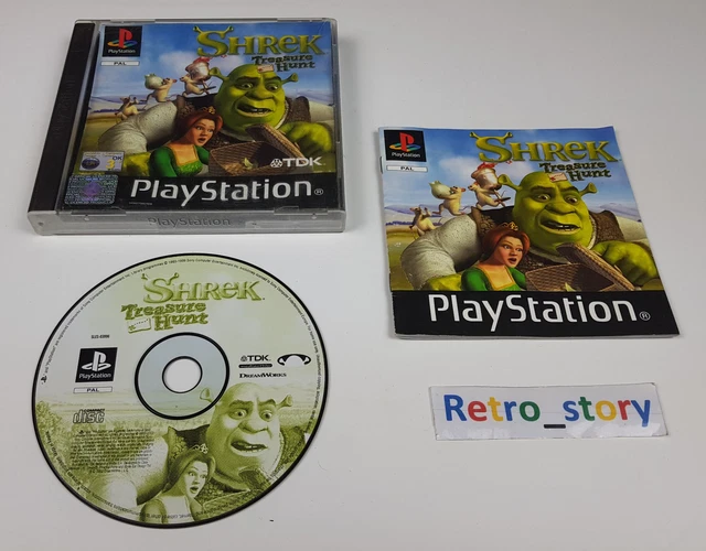 JEU SHREK TREASURE HUNT pour PLAYSTATION 1 ps1 psx psone francais game loose EUR 4,99 - PicClick FR