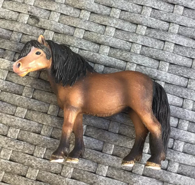 Schleich Dartmoor Pony Horse Animal Figure 2008 Retired