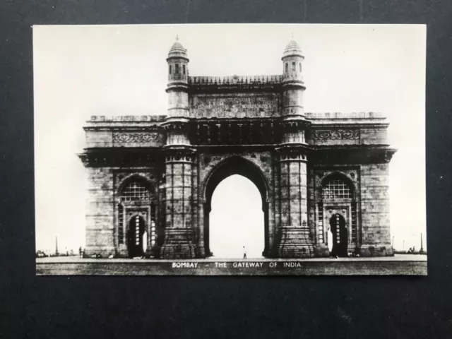 India Old Postcard Bombay the Gateway to India