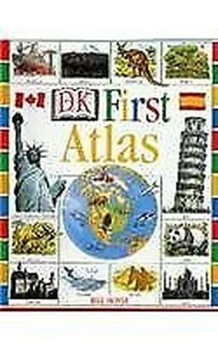 DK First Atlas Par Boyle Bill Acceptable Used Livre (Couverture Rigide) Libre &