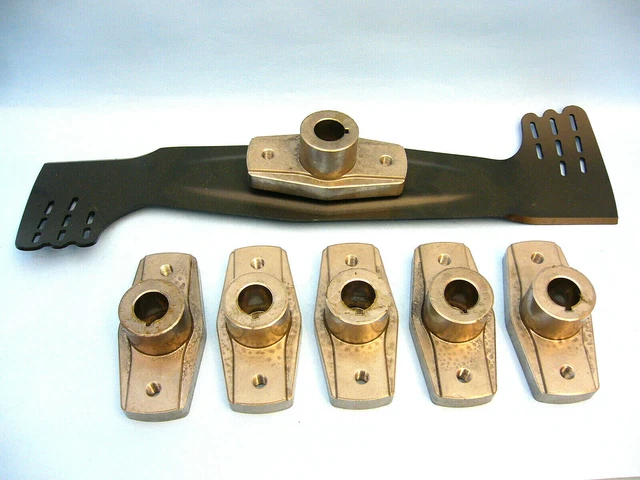 Lama Di Ricambio Per Tosaerba Honda IZY HRG 415 - Lunghezza Taglio 410mm, Foro Centrale 21mm