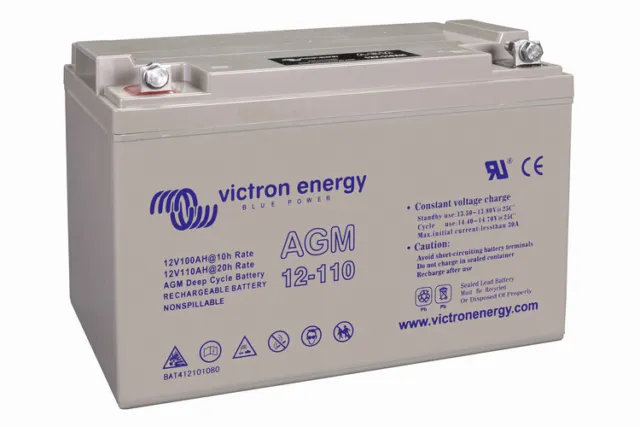 BATTERIE VICTRON ENERGY GEL DEEP CYCLE 12V 110Ah