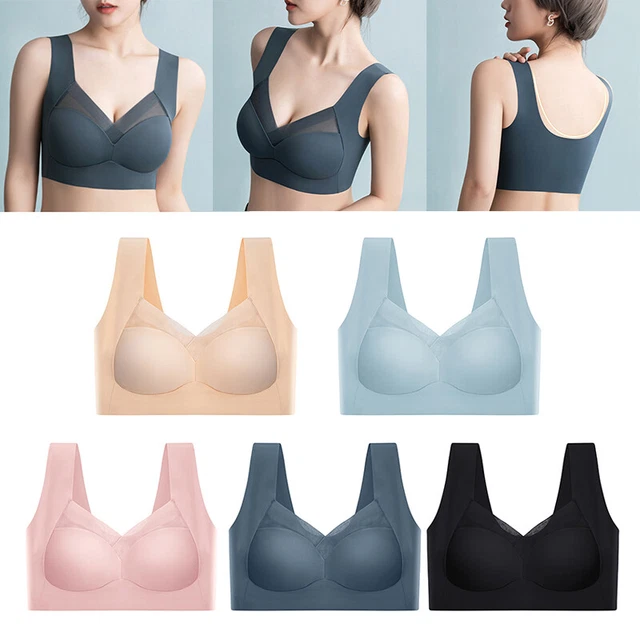 Nahtloser Komfort-Push-Up-Bh Für Damen Shapewear Stretch Bequem Sport-Crop- ∑