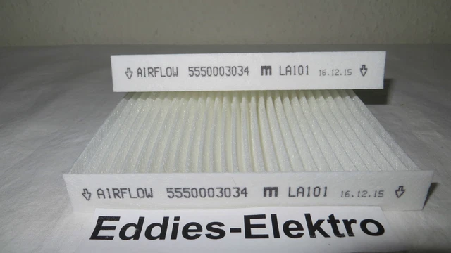 LUFTFILTER 2X HYGIENE Pollenfilter 140x95mm wie Bosch 00481723 für LUFTFILTER 2X HYGIENE Pollenfilter 140x95mm wie Bosch 00481723 für