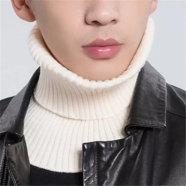 Accessories Neck Sleeve Scarf Men Fake Collar Scarf Knitted False Collar Scarf