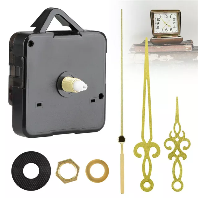 Quartz Battery Wall Clock Movement Mechanism Repair DIY Tool Replace Parts Kit .