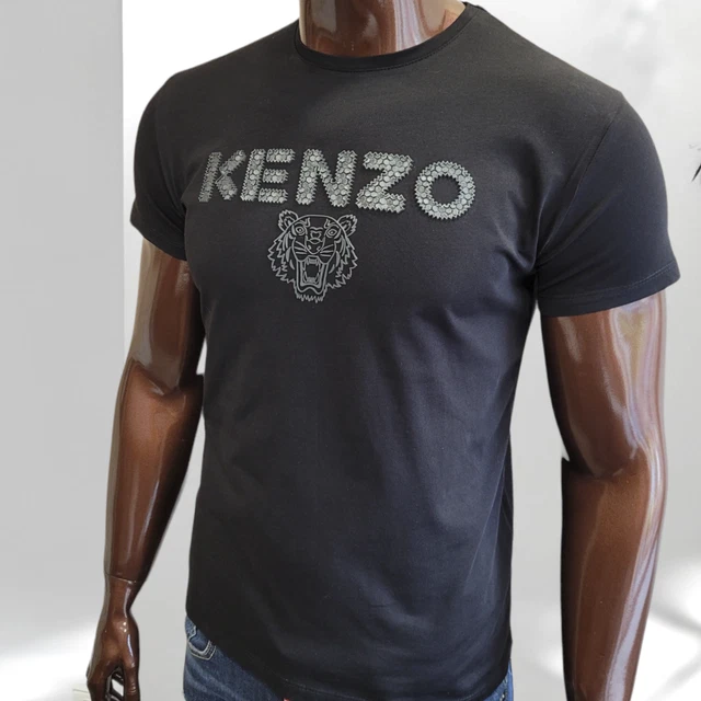T-shirt KENZO da uomo, leggera, traspirante, di nuova concezione, top...