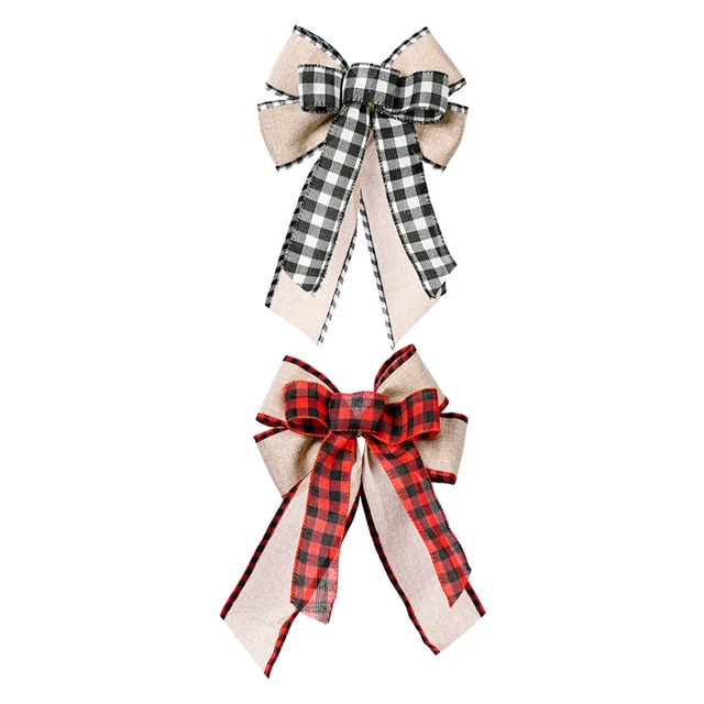 DIY Christmas Wreath Bow DIY Weihnachten Kranz Bogen Weihnachten Baum Anhänger