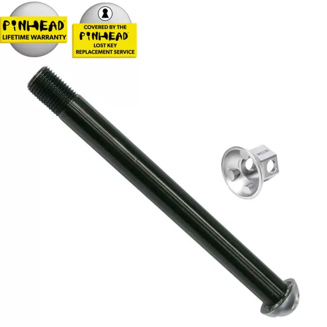 Pinhead Locks Thru Axle Wheel Lock M12 124mm P1.0