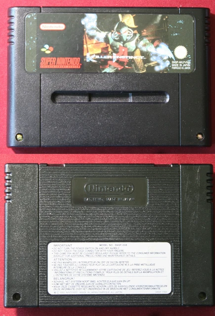 Nintendo  SNES , jeu KILLER INSTINCT  , en loose, FAH